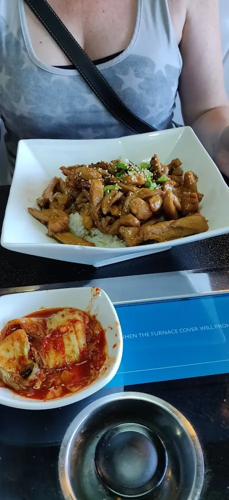 Korean Chicken Bowl Lunch Size